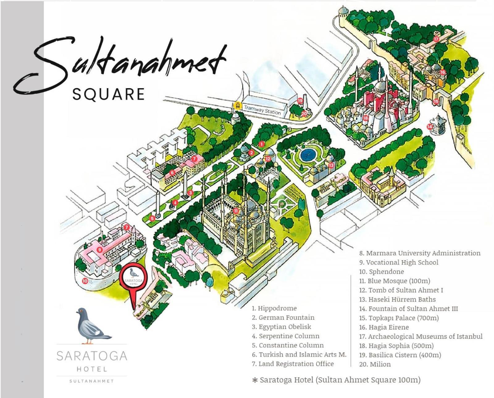 Saratoga Hotel Sultanahmet Istanbul Exterior foto